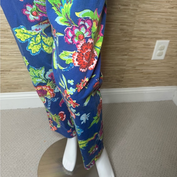 Vintage Floral Printed Jeans - Picture 4 of 5
